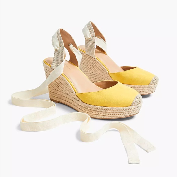 Lane Bryant espadrille lace up wedge size 10 wide - Picture 4 of 5